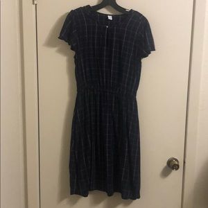 Medium plaid old Navy dress